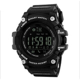 Instructions Outdoor Sports Sport Smart 5Bar Buckle Intelligent Men Fashion Digital Pedometer Casual Watch Round Watch